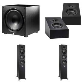 Elacbdl241112-11 Elac Df63-bk - Debut 3.0 6.5 Inch Floor Speaker Black Pair Da43-bk Debu