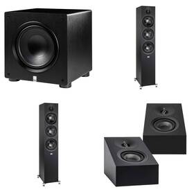 Elacbdl241112-12 Elac Df63-bk - Debut 3.0 6.5 Inch Floor Speaker Black Pair Da43-bk Debu