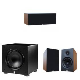 Elacbdl250722-04 Elac Debut 3.0 Walnut 6.5 Inch Book Shelves With 6.5in Center Channel And Ela Elacbdl250722-04 Elac Debut 3.0 Walnut 6.5 Inch Book Shelves With 6.5in Center Channel And Ela