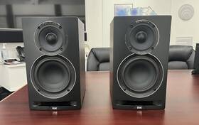 Ubr62-bk Elac Uni-fi Reference Bookshelf Black/walnut Pr. Speakers
