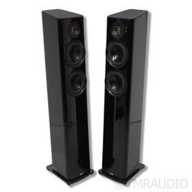 Vfs407 Elac Vela 2.0 Floorstanding Speakers Gloss Black