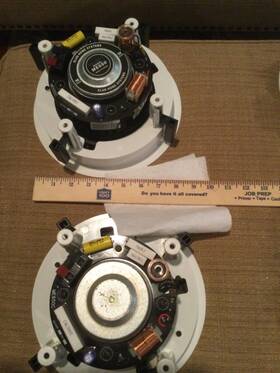 Mm650c Elan Home Systems In-ceiling Speakers Pair Of 2 Spekers