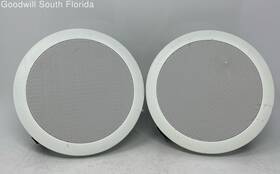 Mm525c Elan Home Systems Dual 2-way In-wall Speakers White 2 Pcs Mm525c Elan Home Systems Dual 2-way In-wall Speakers White 2 Pcs