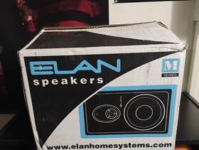 Mm525w Elan Mp525w Dual 5.25 Inch In-wall Speakers White - Never Used Please Read