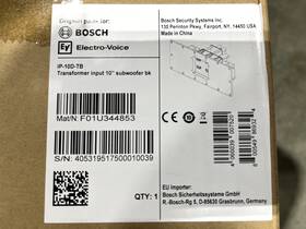 Evid-s10.1d Electro-voice Ip-10d-tb 250w Transformer Input Panel 10 Inch Subwoofer