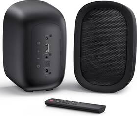 Electronic Co. Ltd 445033317337 Powered Bluetooth Bookshelf Speakers For Record Player 40w Stereo Sound Speaker