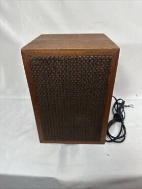 Ee-10 Elite Goodmans Of England Vintage Single Speaker 10 Inch H 7 W D Tested