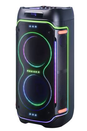Pkl1000 Emb Dual 10 Inch Party Speaker 2500w Rechargeable With Bluetooth Remote