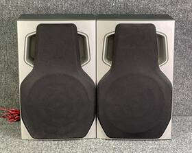 60-1347 Emerson Bookshelf Home Theater Speaker Pair 4 Black