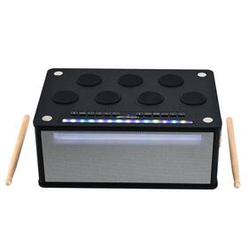 Eds-1000-bk Emerson Bluetooth Party Speaker With Digital Drum Function And Streaming Capable