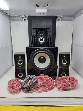 Energy 029303300334 Rc Micro Speaker System 5.1 Channel Home Theater Subwoofer Audio Surround