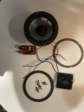 5dr53029 Energy 4dr51766 2.1e Series Woofer/tweeter/crossover-set 4dr51766/ 5dr53029/ Hpc-14a