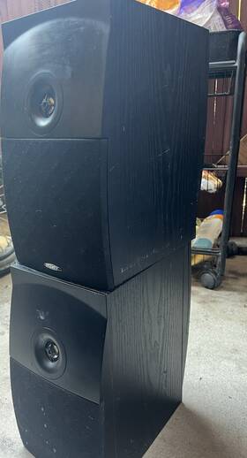 Xl-16b-1 Energy E Bookshelf Speakers Pair 2.0 Wired Black Banana Jack