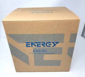 Eas-6c Energy White 2x 6 1/2 In-ceiling Loudspeaker 100 Watts 8 Ohms