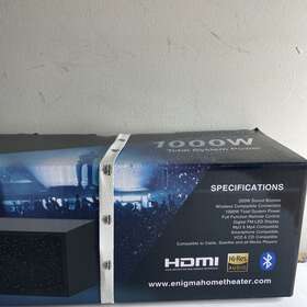 550x Enigma Home Theater Soundbar Model 550x Enigma Home Theater Soundbar Model