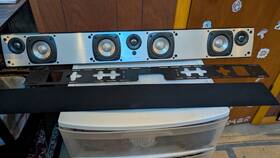 Es-500-sndbar-40 Episode 500 Series 3ch Passive Soundbar. Barely Used. Wall Mounts Included