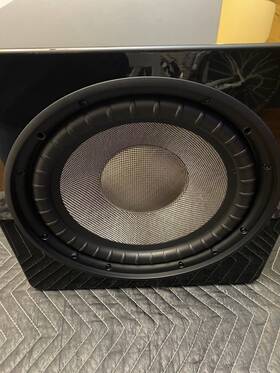 Es-sub-ev012-300-blk Episode Es-sub-evo 12-300 Evolution Series 12 Inch Subwoofer Gloss Black Preowned