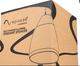 Kit-ecs-650-pnd4-wht Episode Snapav Commercial Pendant Speaker White