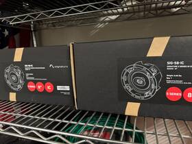 Sig-58-ic Episode Sig-78-ic In Ceiling Speakers 8 Ohms 160w Inch Speaker. One Pair Sealed