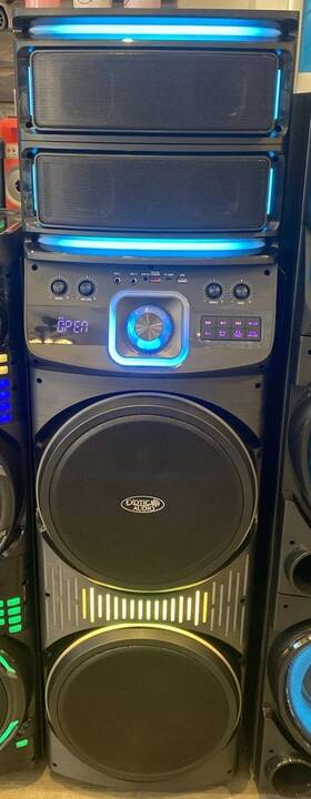 Ea-s1225 Exotic Audio - Legend Karaoke Party Speaker With Microphone And Remote Control