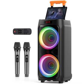 Fanfun-t9 Fanfun T9 Large Party Speaker Lound Microphone For Adult Family Singing