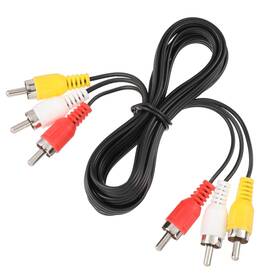 B0dzxt32ph Fdclixuvol 5ft Rca Audio Video Composite Cable Av Red/white/yellow 3 Male To For Tv
