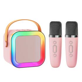 B0dqkxvkgg Feix G Mini Karaoke Machine Speaker Portable Bluetooth With 2 Wireless Microphones For