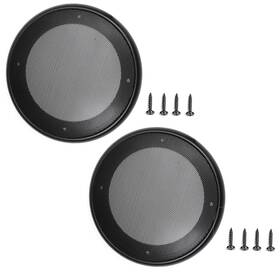 Fielect 888033433282 2pcs 5 Inch Speaker Grill Cover Mesh Decorative Circle