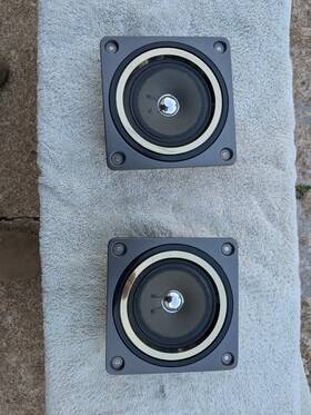 Sb80565-3 Fisher Stv-724 Vintage Midrange Pair From Stv - 724 Part#