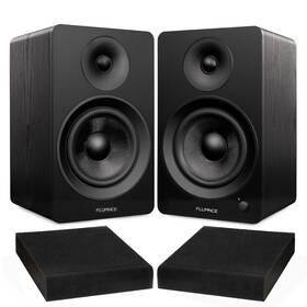 Ai61sp05 Fluance Powered 6.5 Inch Stereo Bookshelf Speakers High Density Foam Isolation Pads