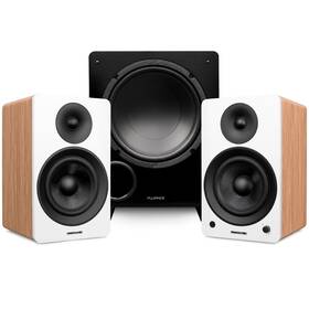 Ai61wdb10 Fluance Powered 6.5 Inch Bookshelf Speakers 10 Subwoofer 15ft Sub Cable