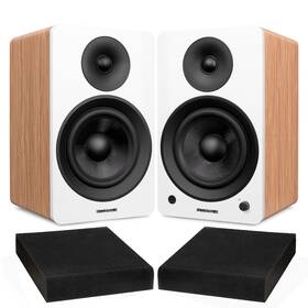 Ai61wsp05 Fluance Powered 6.5 Inch Stereo Bookshelf Speakers High Density Foam Isolation Pads