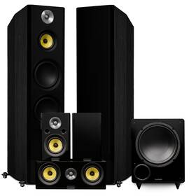 Hf51br Fluance Signature Surround Sound Home Theater 5.1 Speaker System - Black