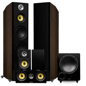 Hf51wr Fluance Signature Surround Sound Home Theater 5.1 Speaker System - Walnut