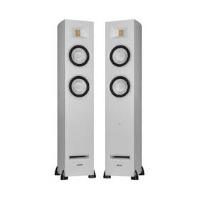 Ri91wh Fluance Ri91 Stereo Powered Floorstanding Tower Speakers Amt Tweeters 150w Amp