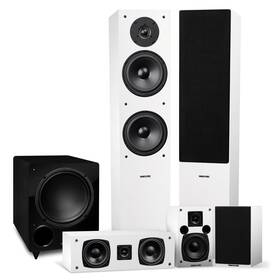 Sx51whr Fluance Elite Home Theater 5.1 Speaker System - White