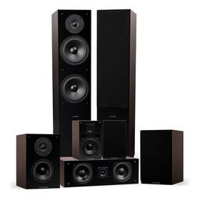 Sx70wr Fluance Elite Home Theater 7.0 Speaker System - Walnut