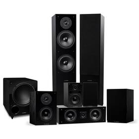 Sx71br Fluance Elite Home Theater 7.1 Speaker System - Black Ash