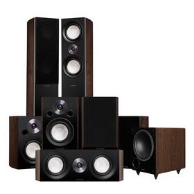 X871wr Fluance Reference Surround Sound Home Theater 7.1 Speaker System - Walnut