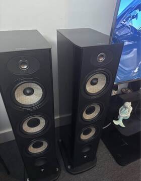 Aria926 Focal Aria 926 3-way Bass Reflex Floor Standing Pair Of 2 Speakers - Black