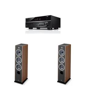 Focalnabdl250212-05 Focal Vestia No2 Dark Wood 3-way Floorstanding Speakers Bundle With Rx-v385 4