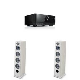 Focalnabdl250212-32 Focal Vestia No3 Light Wood Floorstanding Speakers Pair Rx-v4abl 5.2 Receiv