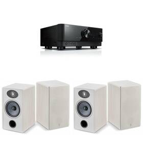 Focalnabdl250212-38 Focal Bundle Vestia No1 Bookshelf Speakers Pair Light Wood Rx-v6abl 5.2-