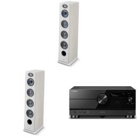 Focalnabdl250212-93 Focal Vestia No3 Light Wood Speakers Pair Rx-a6a Receiver Bundle