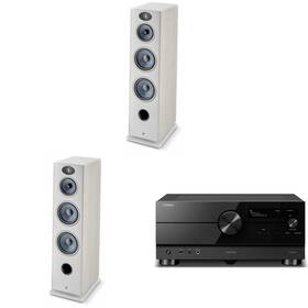 Focalnabdl250212-94 Focal Bundle 2x Vestia No4 Light Wood 3-way Floorstanding Speakers Aventag