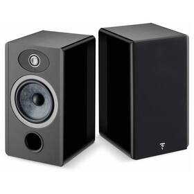 Fvestian1bk-ug Focal Vestia No1 2-way Bookshelf Loudspeaker Finished In Black - Sold As A Pa
