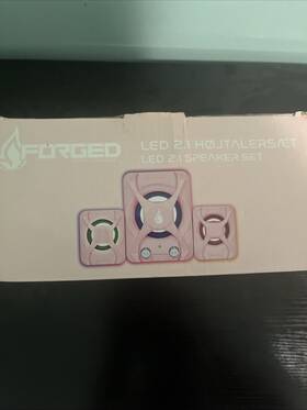 1010237-3 Forged Rgb Led 2.1 Speaker Set