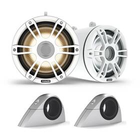Garminbdl230207-04 Fusion Entertainment Sg-flt883spw 8.8 Inch Tower Speakers With Led Pair Garminbdl230207-04 Fusion Entertainment Sg-flt883spw 8.8 Inch Tower Speakers With Led Pair