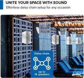 Ghsiw400btprwht Gemini White 4 Outdoor Pair Speakers Ghsiw400btprwht Gemini White 4 Outdoor Pair Speakers