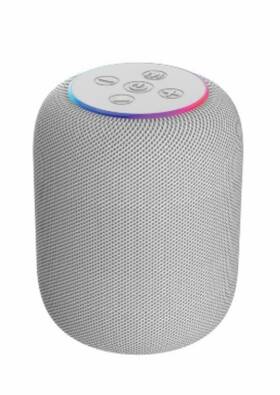 080-17-03286 Gems Colorful Led Lit Fabric Home Speaker Bluetooth Wireless Usb-c Aux 10w